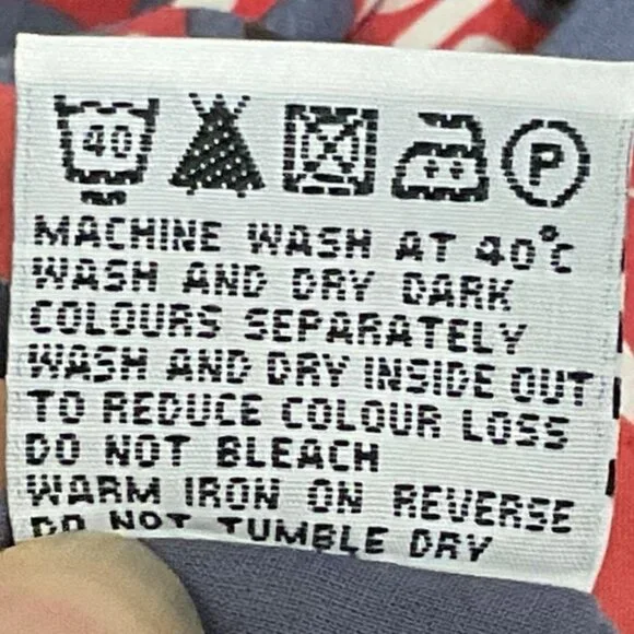 Boden Women's Abstract Pattern A-Line Skirt, size us 10R, Lined, 100% Cotton - Picture 7 of 7